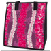 Medium Insulated Cooler Bag, Bloomfall Purple Tropical Paper Garden LLC