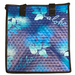 Medium Insulated Cooler Bag, SPROUT NAVY Tropical Paper Garden LLC