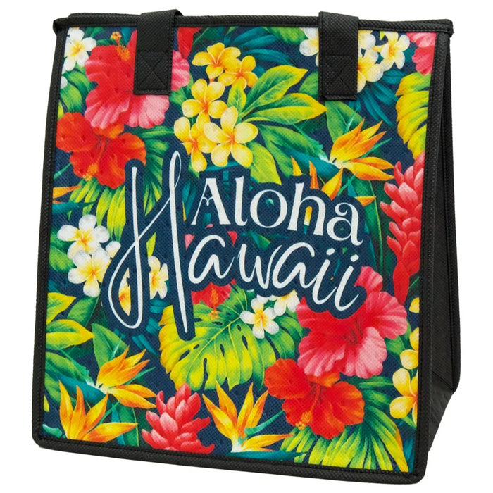 Medium Insulated Cooler Bag, Taken by Aloha Navy Med Tropical Paper Garden LLC