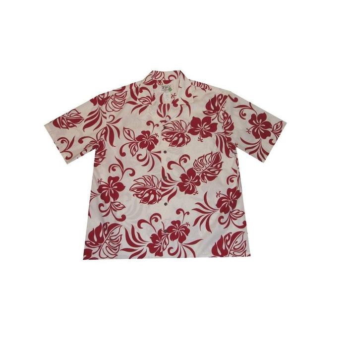 Mens Hawaiian Shirt, Classic Hibiscus - Aloha Shirt - Mens - Leilanis Attic