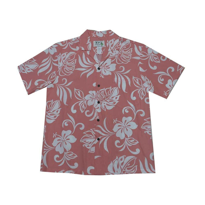 Mens Hawaiian Shirt, Classic Hibiscus - Aloha Shirt - Mens - Leilanis Attic