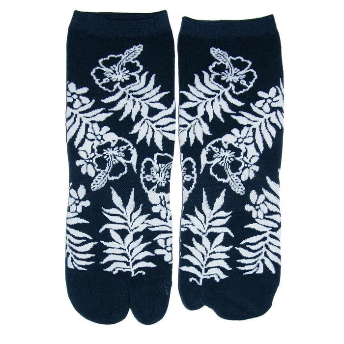 Men's Slipper Low Cut Socks - Mini Tahitian - Socks - Leilanis Attic