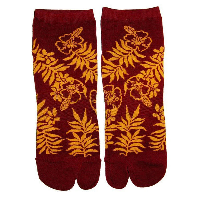 Men's Slipper Low Cut Socks - Mini Tahitian - Socks - Leilanis Attic