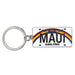 Metal License Plate Keychain, various designs - Keychain - Leilanis Attic