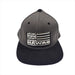 Metallic Badge Flat Bill FlexFit Hats - Hat
