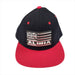 Metallic Badge Flat Bill FlexFit Hats - Hat