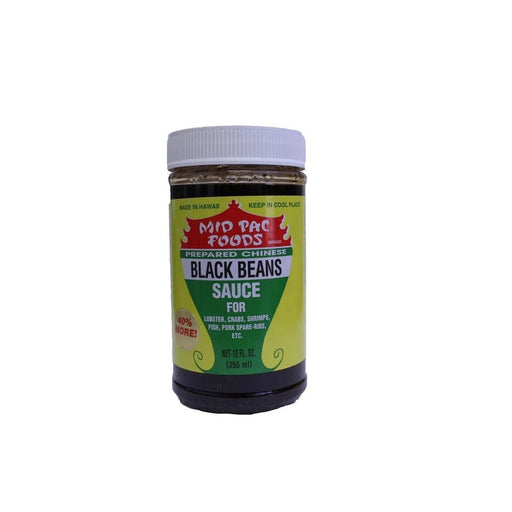 Mid Pac Black Bean Sauce 12oz - Food - Leilanis Attic