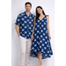 Moani Maxi Dress, Blue Ulu Paradise Isle Creations