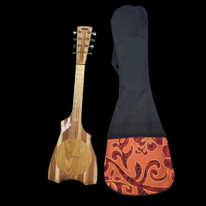 Asonu Tahitian Classic Fin Acoustic Electric Ukulele Asonu