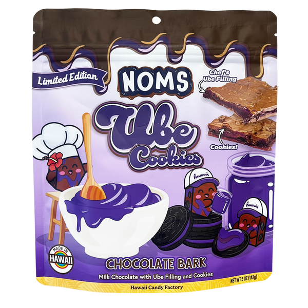 Noms Ube Chocolate Bark Da Bag - Food