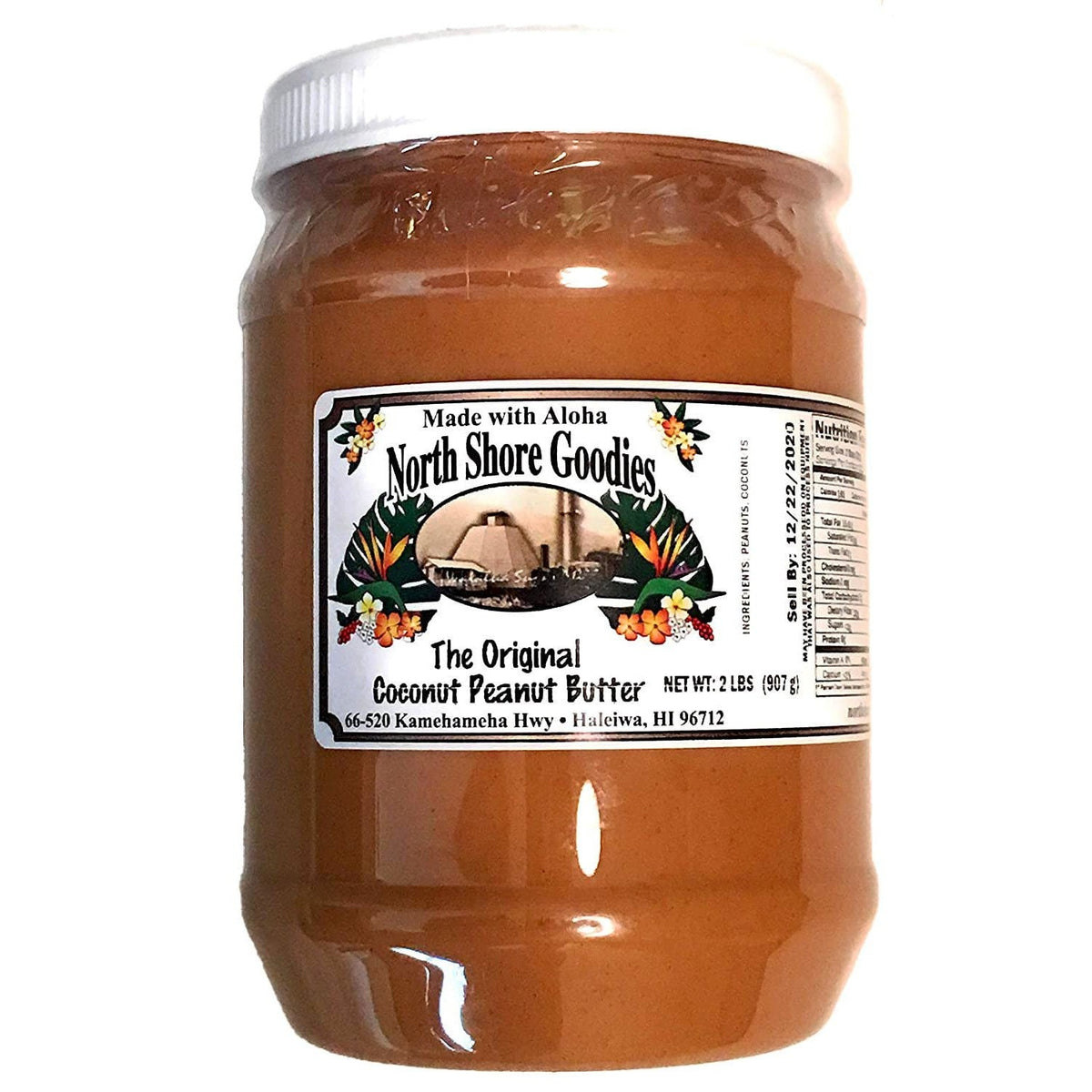 North Shore Goodies Coconut Peanut Butter (Creamy), 2Lbs — Leilanis Attic