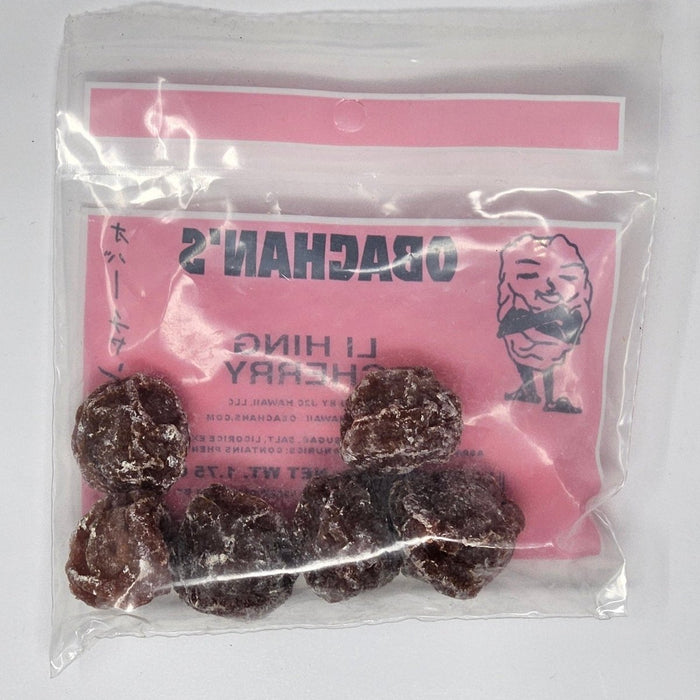 Obachan's - Li Hing Cherry - Candy - Leilanis Attic