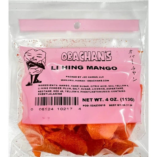 Obachan's - Li Hing Mango - Candy