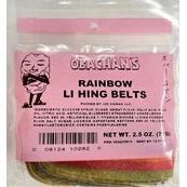 Obachan's - Li Hing Rainbow Belts - Candy