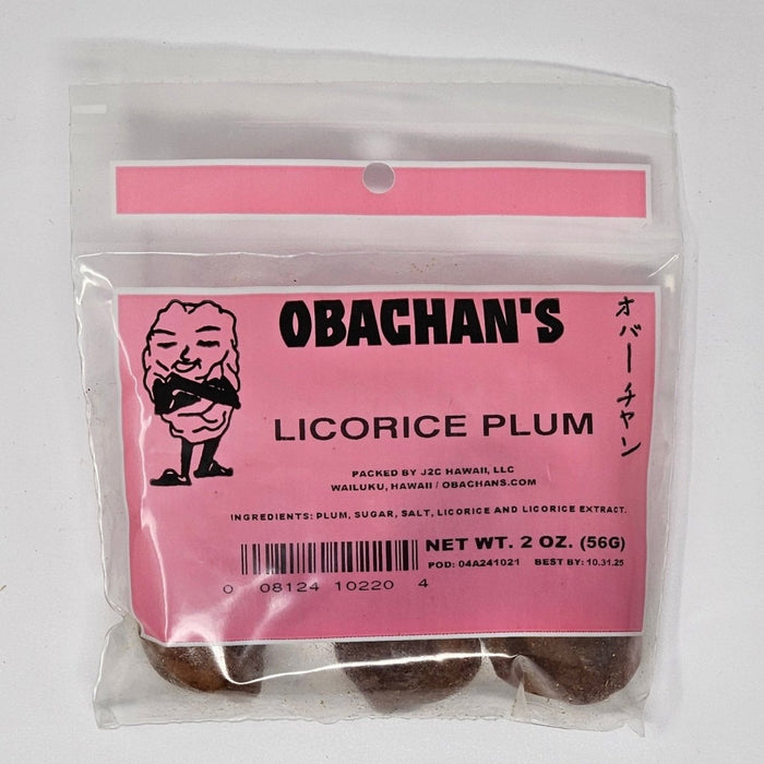 Obachan's - Licorice Plum - Candy