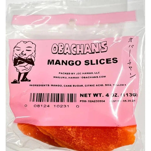 Obachan's - Mango Slices - Candy