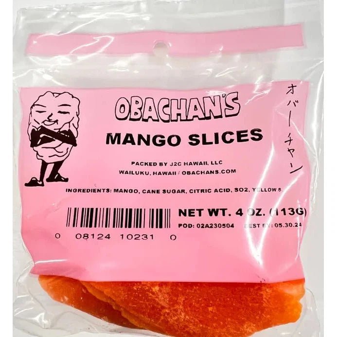 Obachan's - Mango Slices - Candy