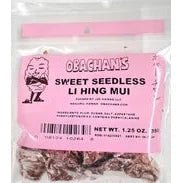 Obachan's - Sweet Seedless Li Hing Mui - Candy