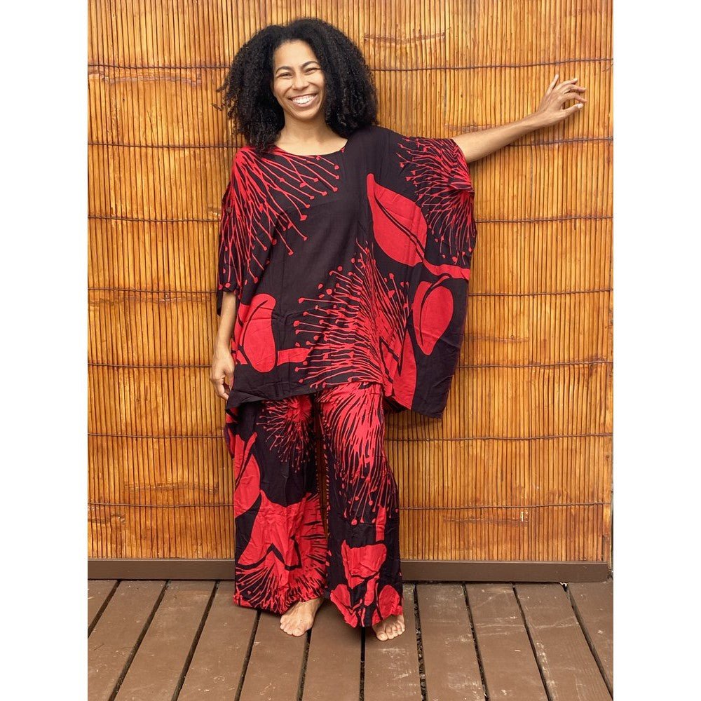 Ohia Flower Turtle Bay Tunic