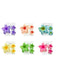 TRIO OF PLUMERIA FLOWER HAIR CLIPS DK Hawaiian Collection