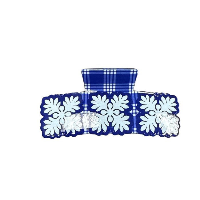 Hawaiian Quilt Hair Claw Leilanis Attic