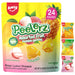 Peelerz - Peelable Gummy Assorted Fruit (Lychee+Pineapple+Mango) - 1lb Bag - Food