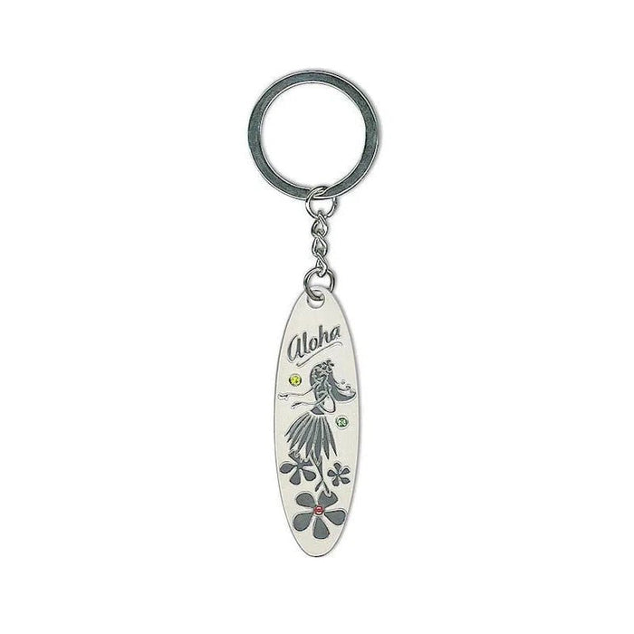 Pewter Surfboard Keychains - Keychain - Leilanis Attic
