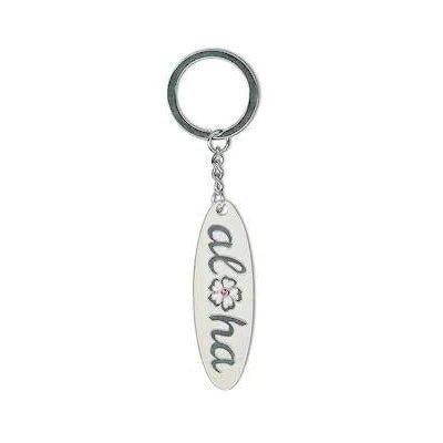 Pewter Surfboard Keychains - Keychain - Leilanis Attic