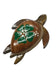Hibiscus Shell Wooden Honu Magnet DK Hawaiian Collection