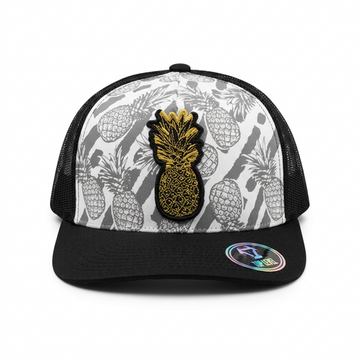 Pineapple Trucker Hat Leilanis Attic