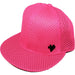 Aloha Collection - Pink Net Snapback Hat - Hats