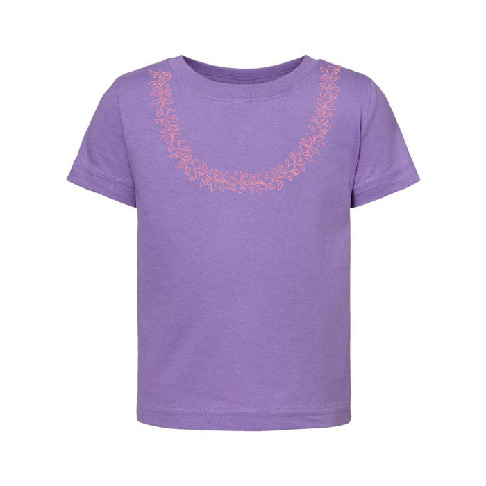 Pink Plumeria Lei Infant/Toddler T-Shirt - T-Shirt - Unisex