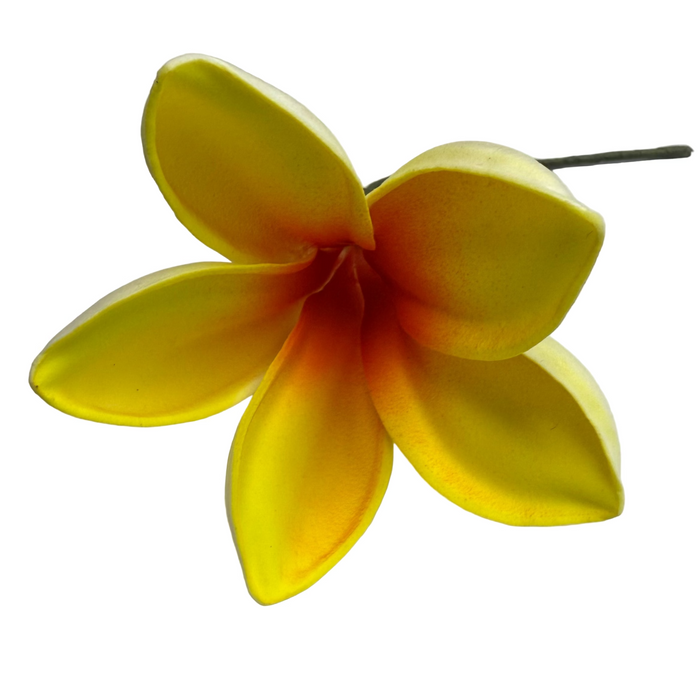 Plumeria Flower Hair Stick , 3"-Hair Claws & Clips-Leilanis Attic