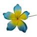 Plumeria Foam Flower Hair Stick - Hair Accessories
