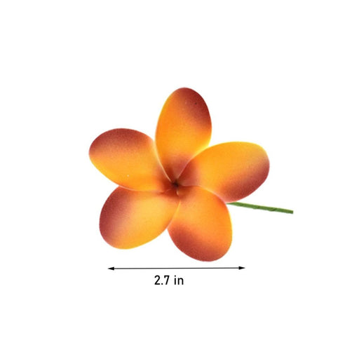 Plumeria Foam Flower Hair Stick DK Hawaiian Collection