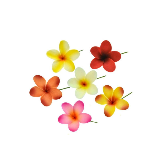 Plumeria Foam Flower Hair Stick DK Hawaiian Collection