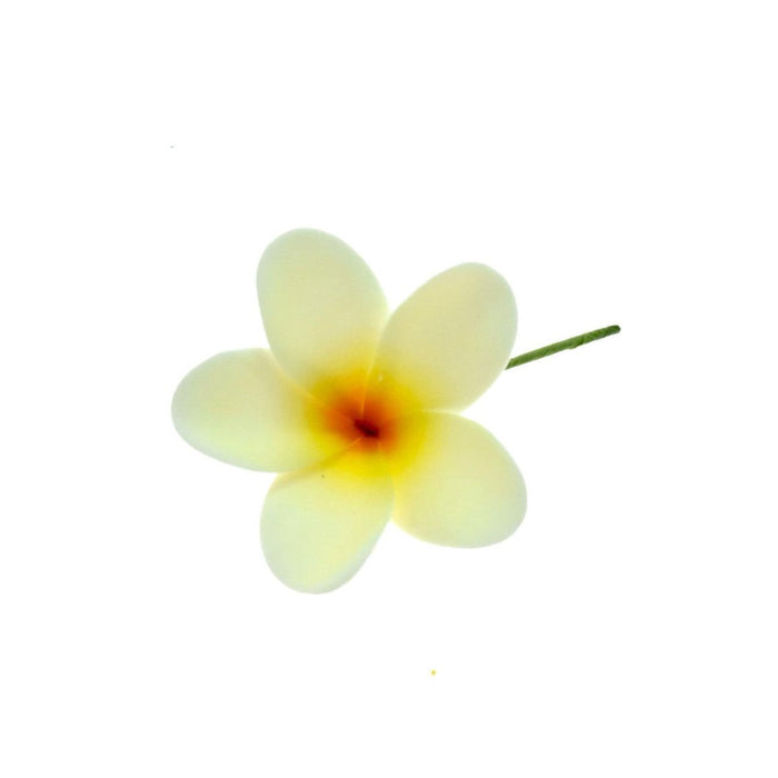 Plumeria Foam Flower Hair Stick DK Hawaiian Collection