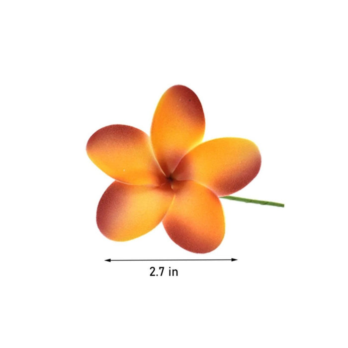 Plumeria Foam Flower Hair Stick DK Hawaiian Collection