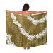 Plumeria Lei Pareo - Mocha Mousse/White Casual Movements Inc.