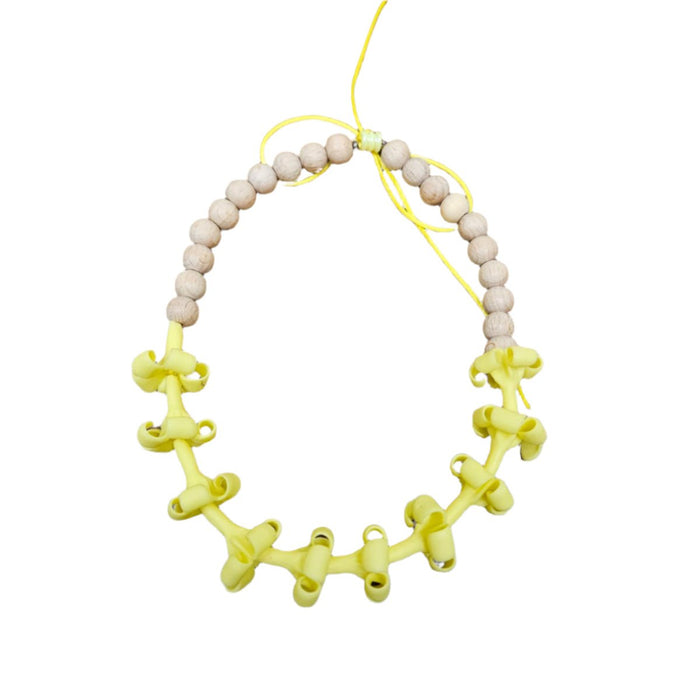 Puakenikeni Beaded Car Mirror Lei - Car Accessories