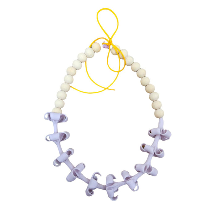 Puakenikeni Beaded Car Mirror Lei - Car Accessories