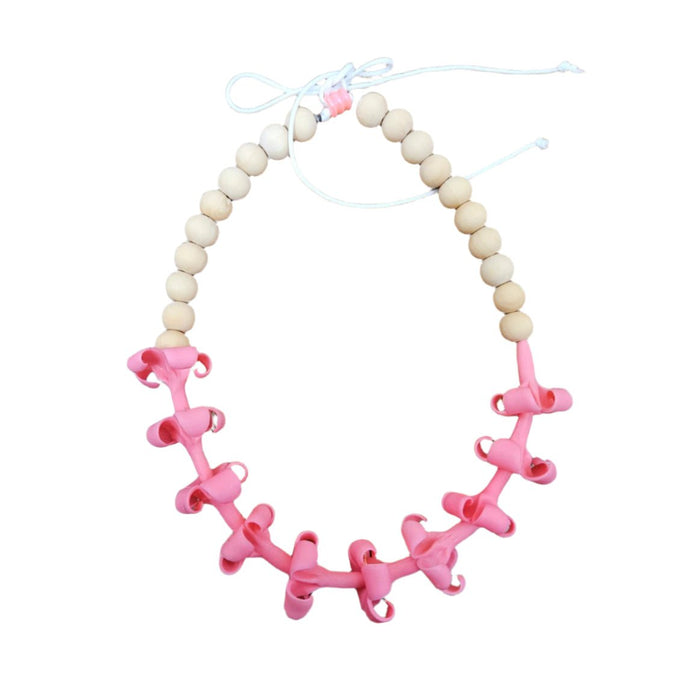 Puakenikeni Beaded Car Mirror Lei - Car Accessories