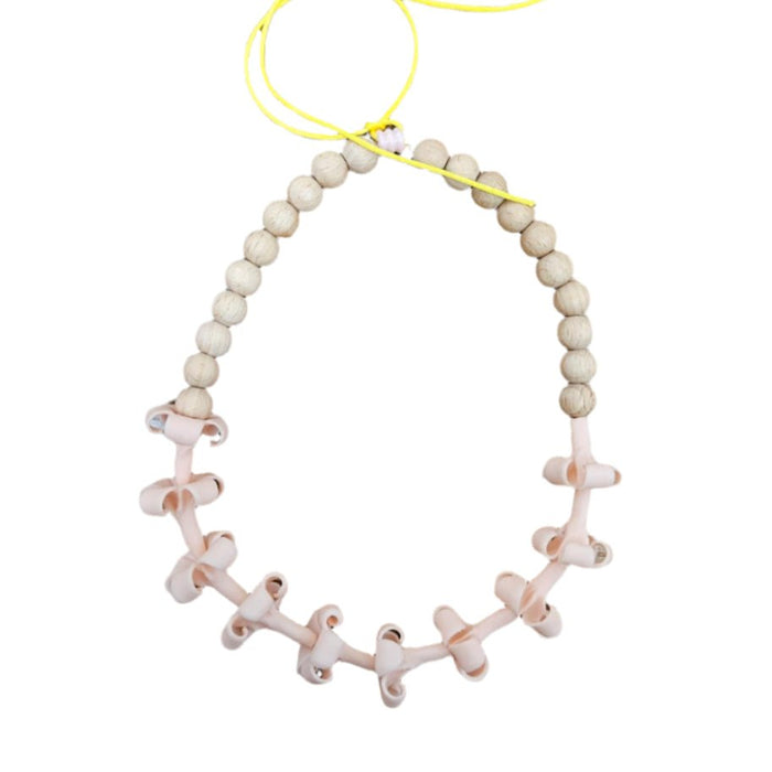 Puakenikeni Beaded Car Mirror Lei - Car Accessories