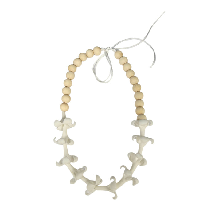 Puakenikeni Beaded Car Mirror Lei - Car Accessories