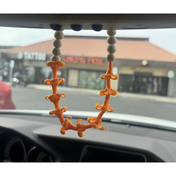 Puakenikeni Beaded Car Mirror Lei — Leilanis Attic