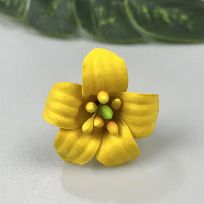 Puakenikeni Flower Foam Hair Stick - Hair Accessories