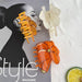 Amaryllis Floral Acetate Hair Claw Clip SoapElenGlen