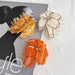 Amaryllis Floral Acetate Hair Claw Clip SoapElenGlen
