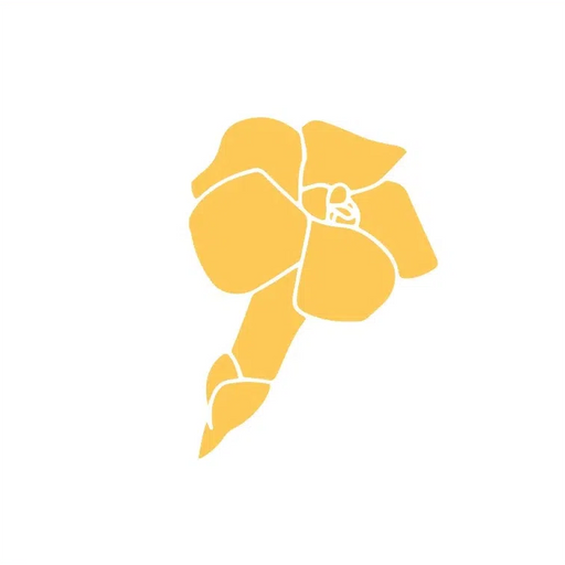 puakenikeni flower seeds Puakenikeni Sticker exclusive at Leilanis Attic