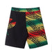 "Rasta Tribal Kanaka" Board Short Men's 4 Way Stretch - Wailoa - Board Shorts - Mens